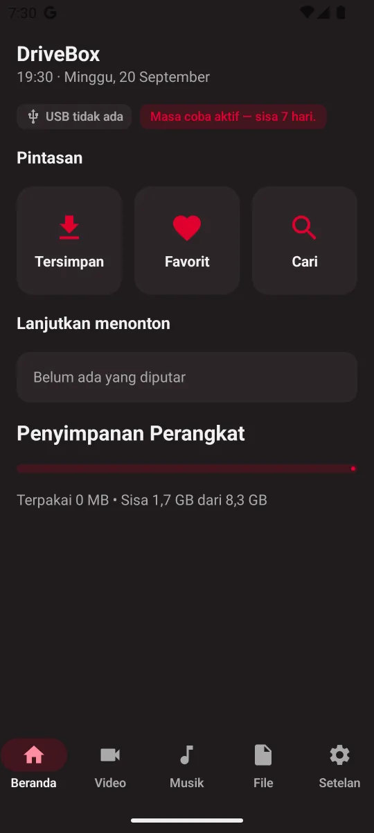 DriveBox — screenshot 1