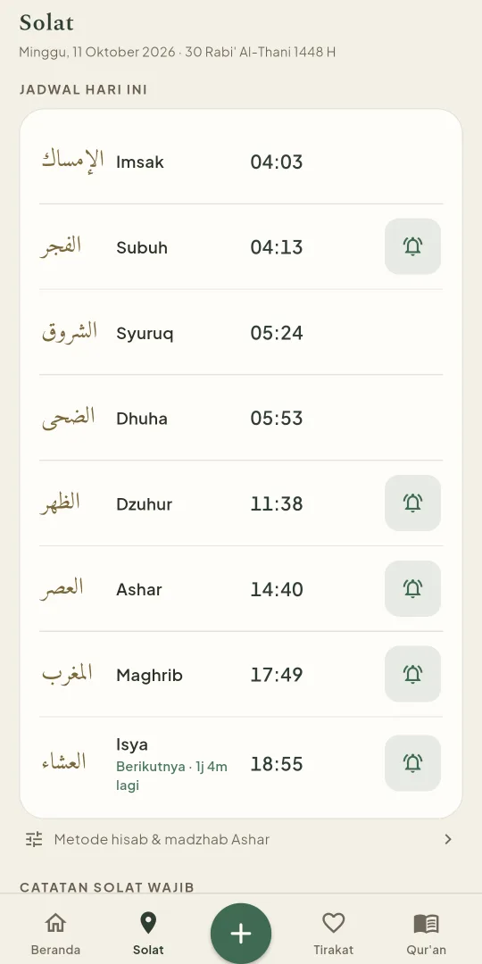 IbadahKu — screenshot 2